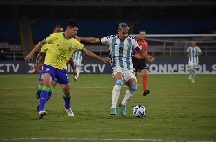 Argentina U20 in trouble at Sudamericano after 3-1 loss vs. Brazil